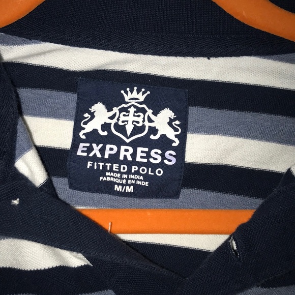 Men’s Express fitted polo - Picture 3 of 3